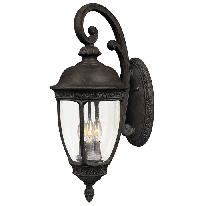 Knob Hill Cast Outdoor Wall Lantern Sienna