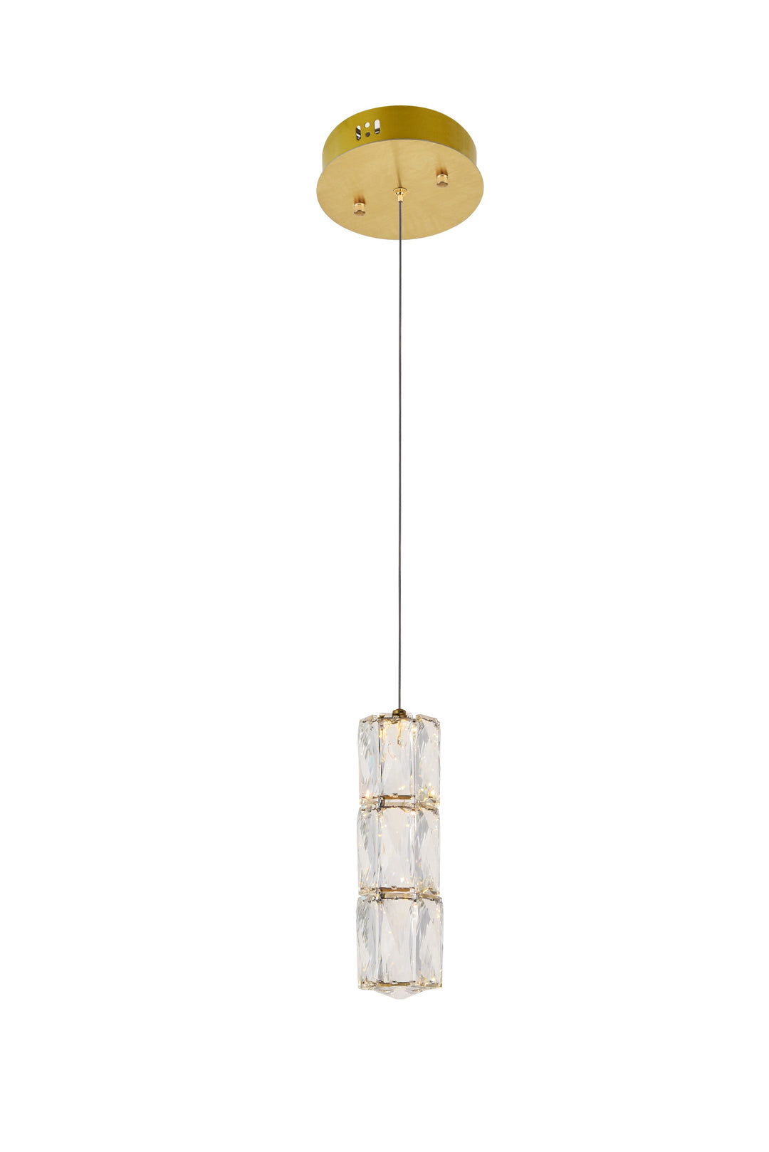 Polaris Crystal Pendant by Elegant - view 4
