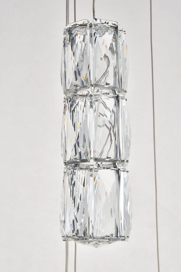 Polaris Crystal Chandelier by Elegant - view 4