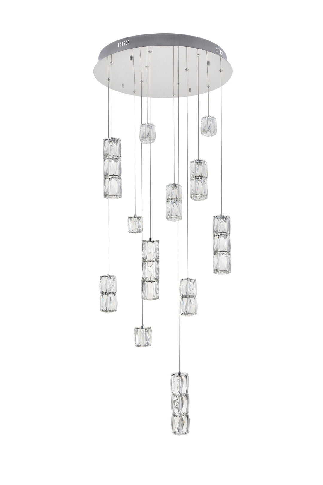 Polaris Crystal Chandelier by Elegant - view 7