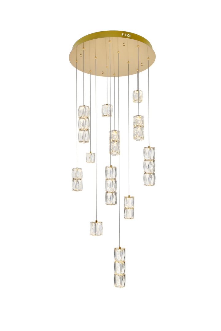 Polaris Crystal Chandelier by Elegant - view 11