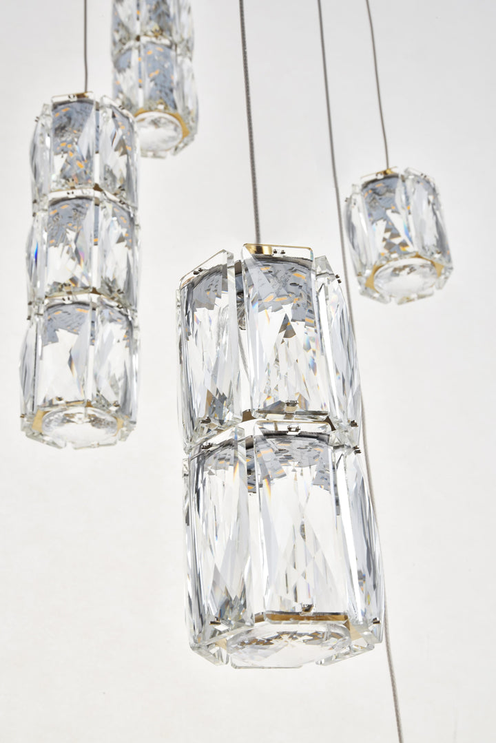 Polaris Crystal Chandelier by Elegant - view 12