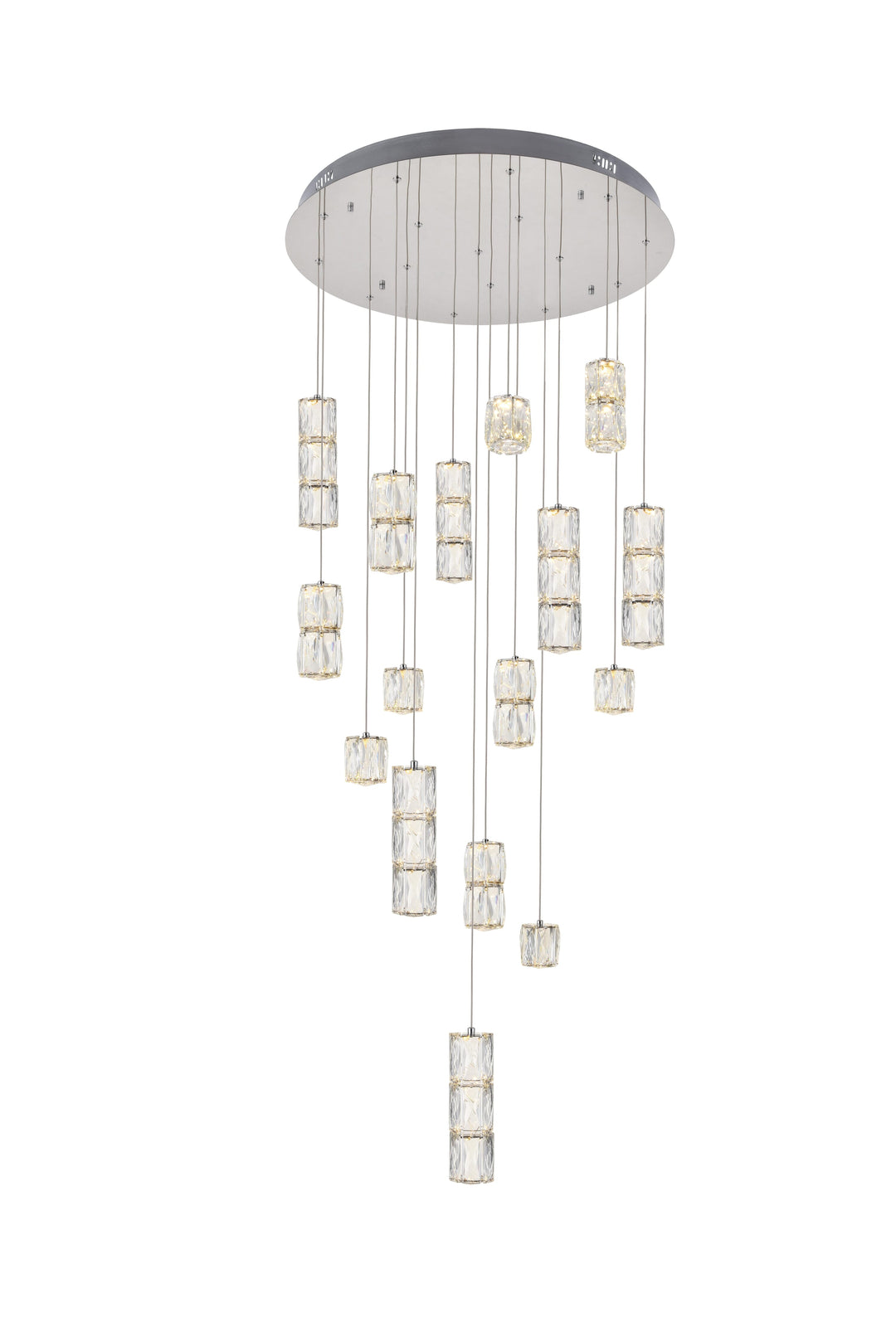 Polaris Crystal Chandelier by Elegant - view 19