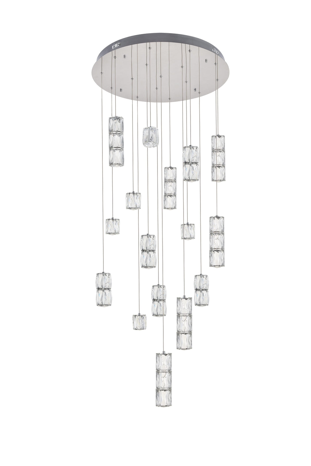 Polaris Crystal Chandelier by Elegant - view 23