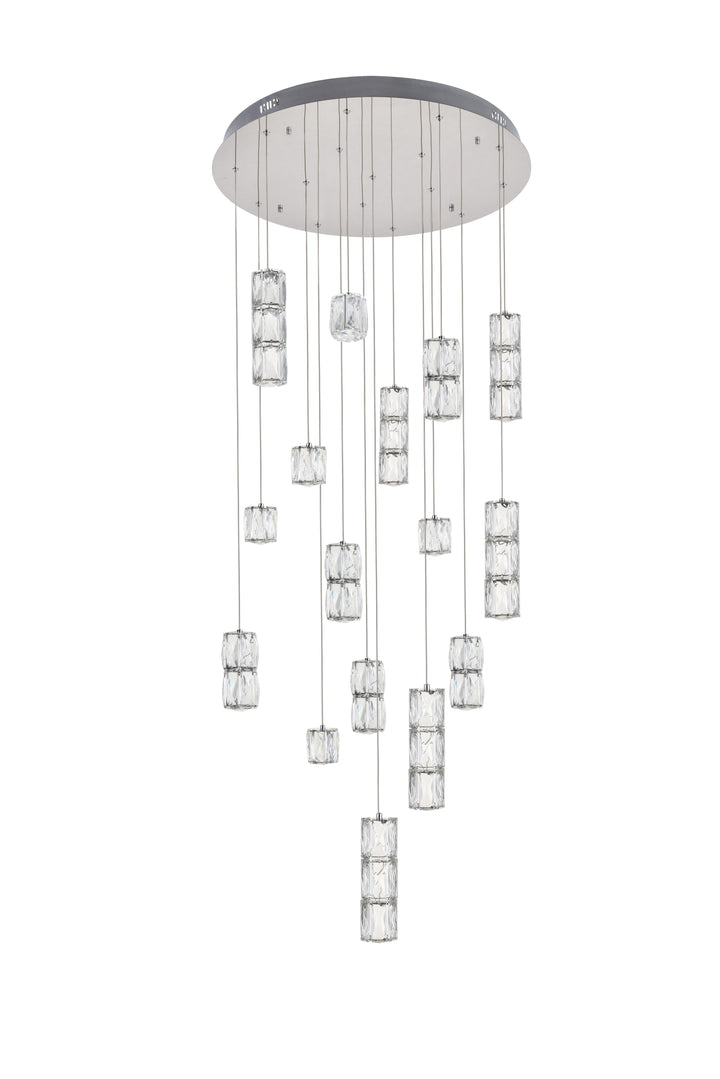 Polaris Crystal Chandelier by Elegant - view 23