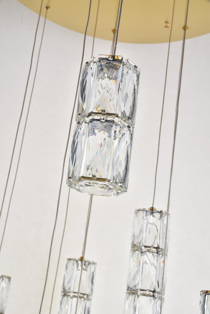 Polaris Crystal Chandelier by Elegant - view 29