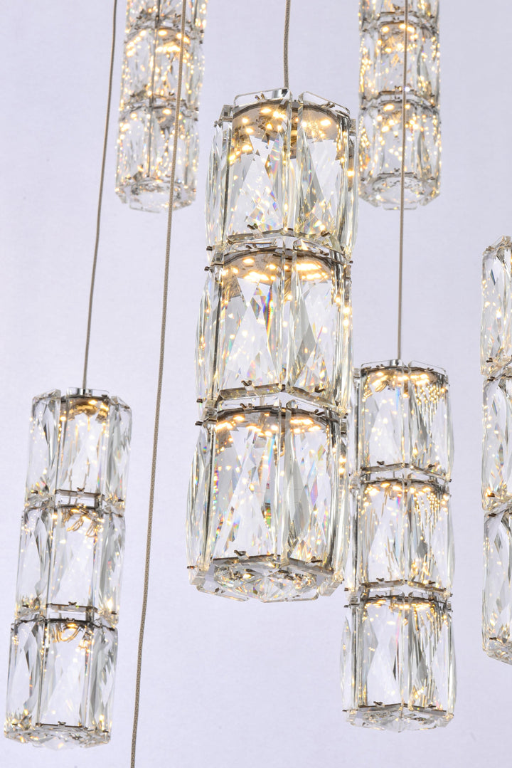 Polaris Crystal Chandelier by Elegant - view 37
