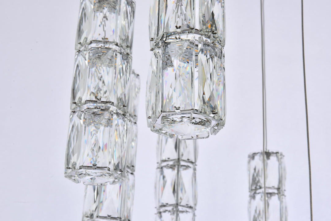 Polaris Crystal Chandelier by Elegant - view 38