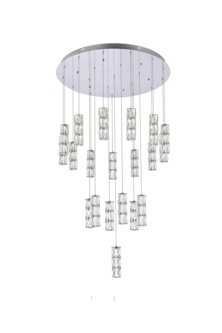 Polaris Crystal Chandelier by Elegant - view 39