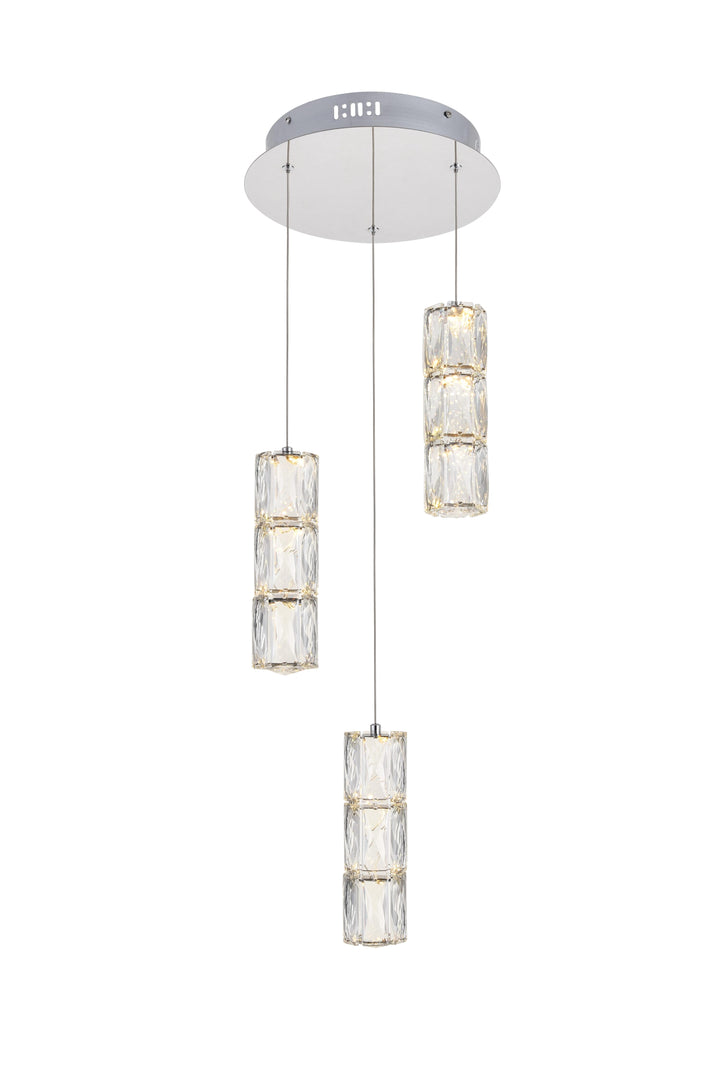 Polaris Crystal Pendant by Elegant - view 10