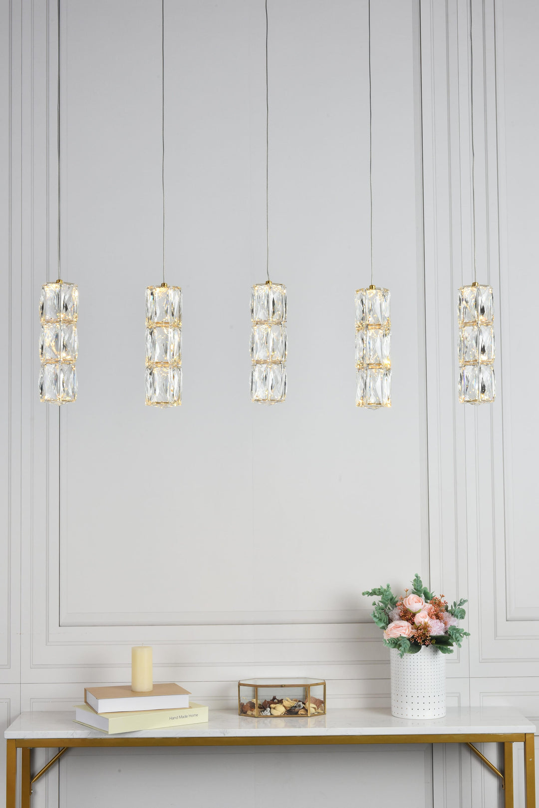 Polaris Crystal Pendant by Elegant - view 48
