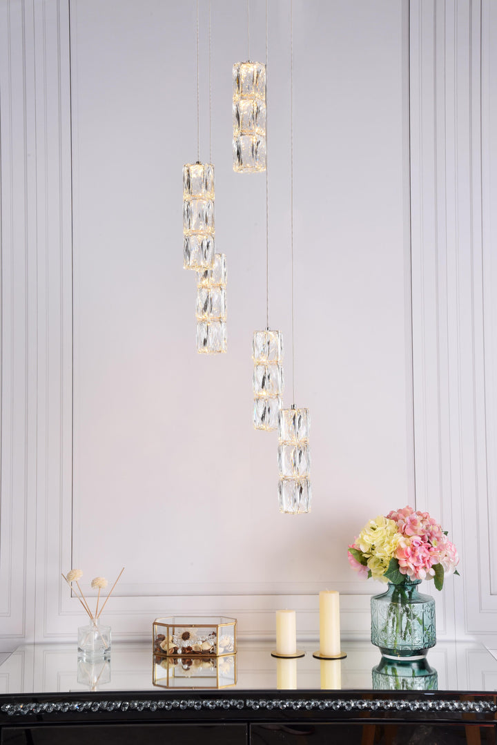 Polaris Crystal Pendant by Elegant - view 15