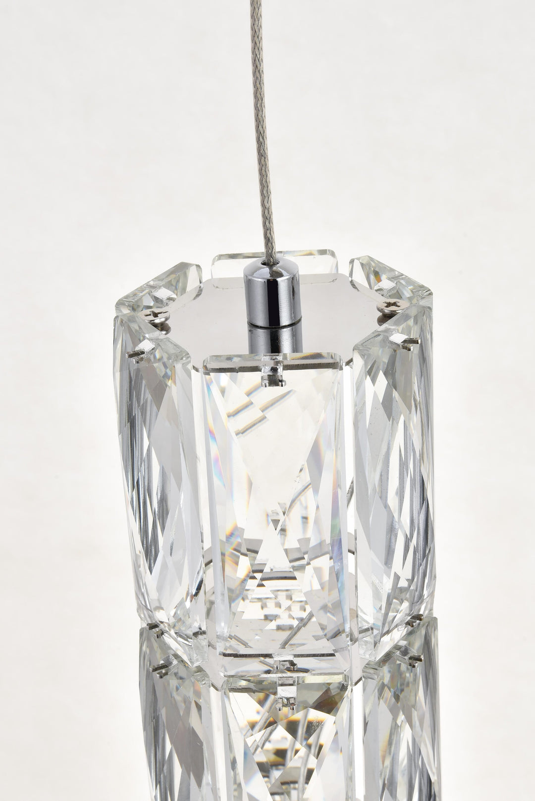 Polaris Crystal Pendant by Elegant - view 18