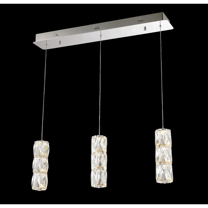 Polaris Crystal Pendant in Chrome by Elegant