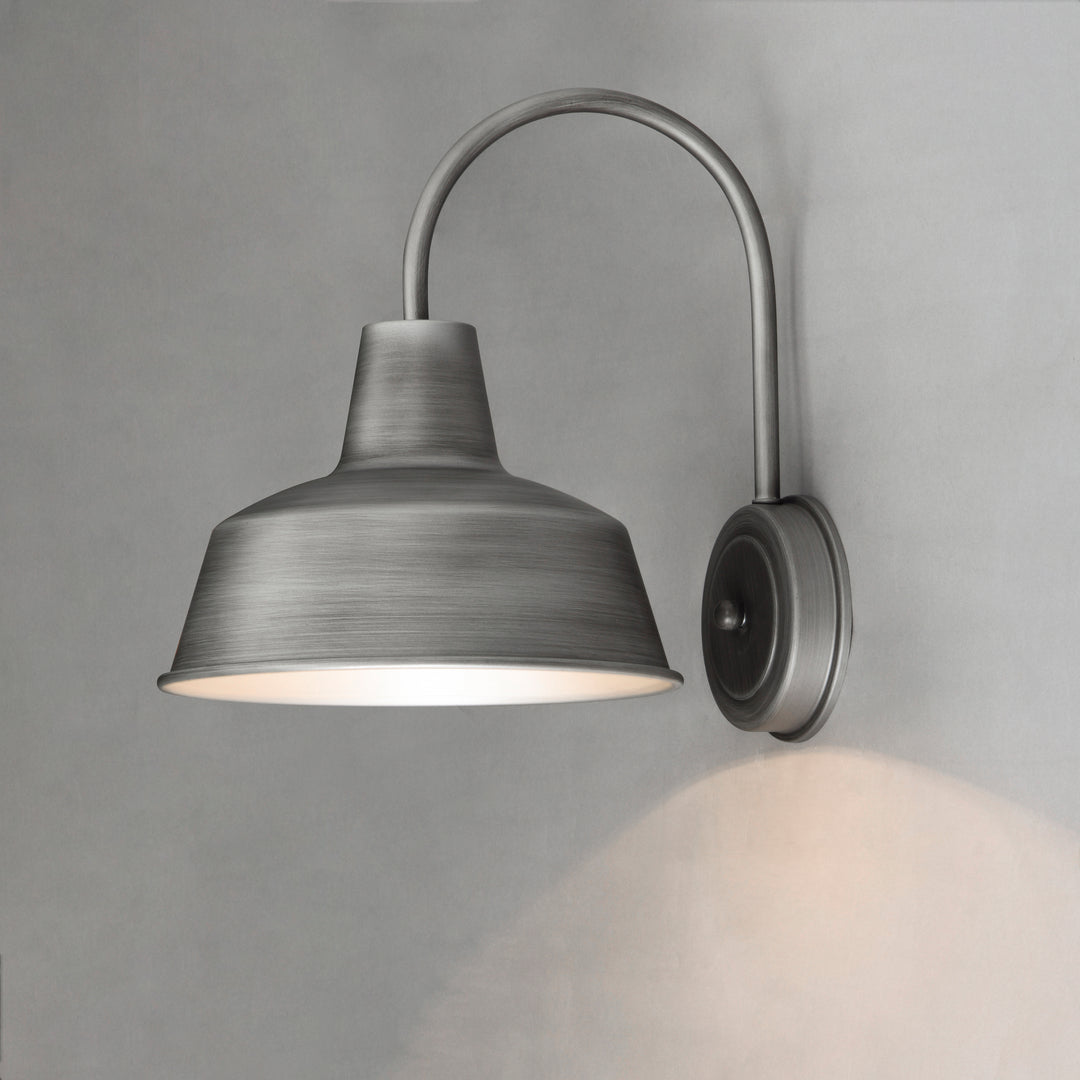 Pier M 1-Light Outdoor Wall Sconce Weathered Zinc alternate view