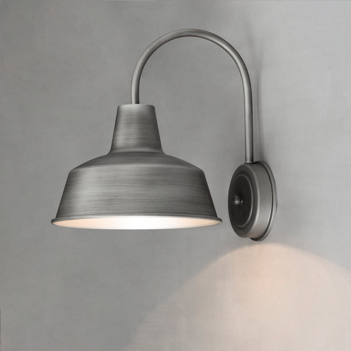Pier M 1-Light Outdoor Wall Sconce Weathered Zinc alternate view