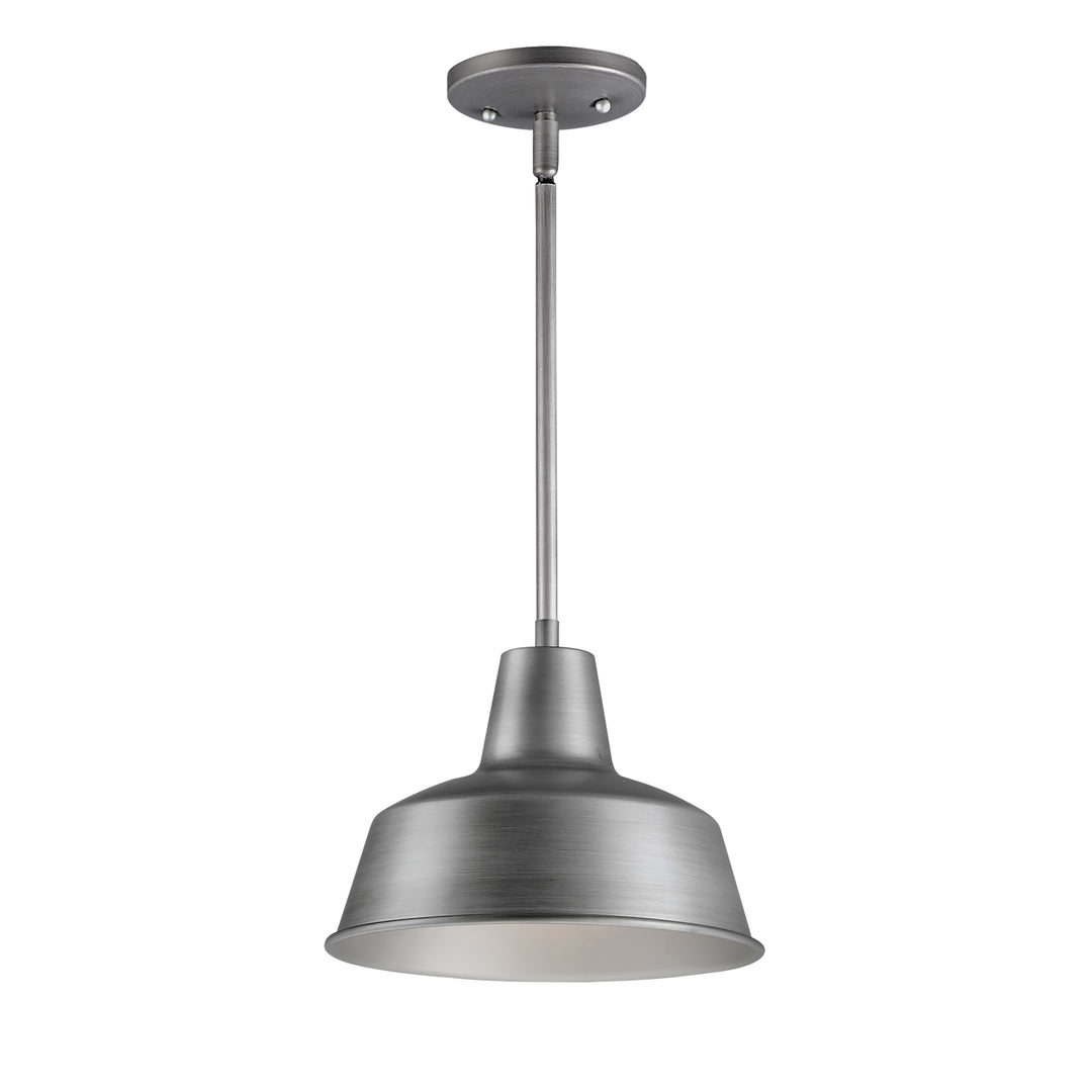 Pier M 1-Light Outdoor Pendant Weathered Zinc