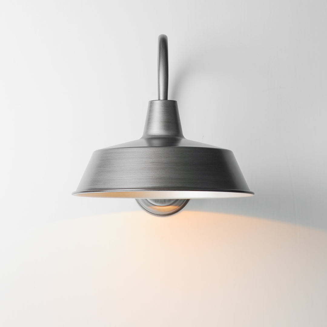 Pier M X-Large Sconce Weathered Zinc alternate view
