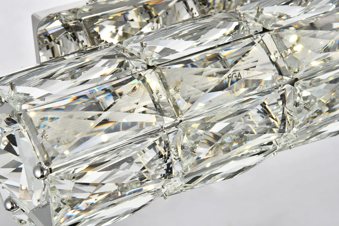 Valetta Crystal Wall Sconce by Elegant - view 13