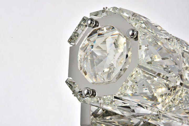 Valetta Crystal Wall Sconce by Elegant - view 14