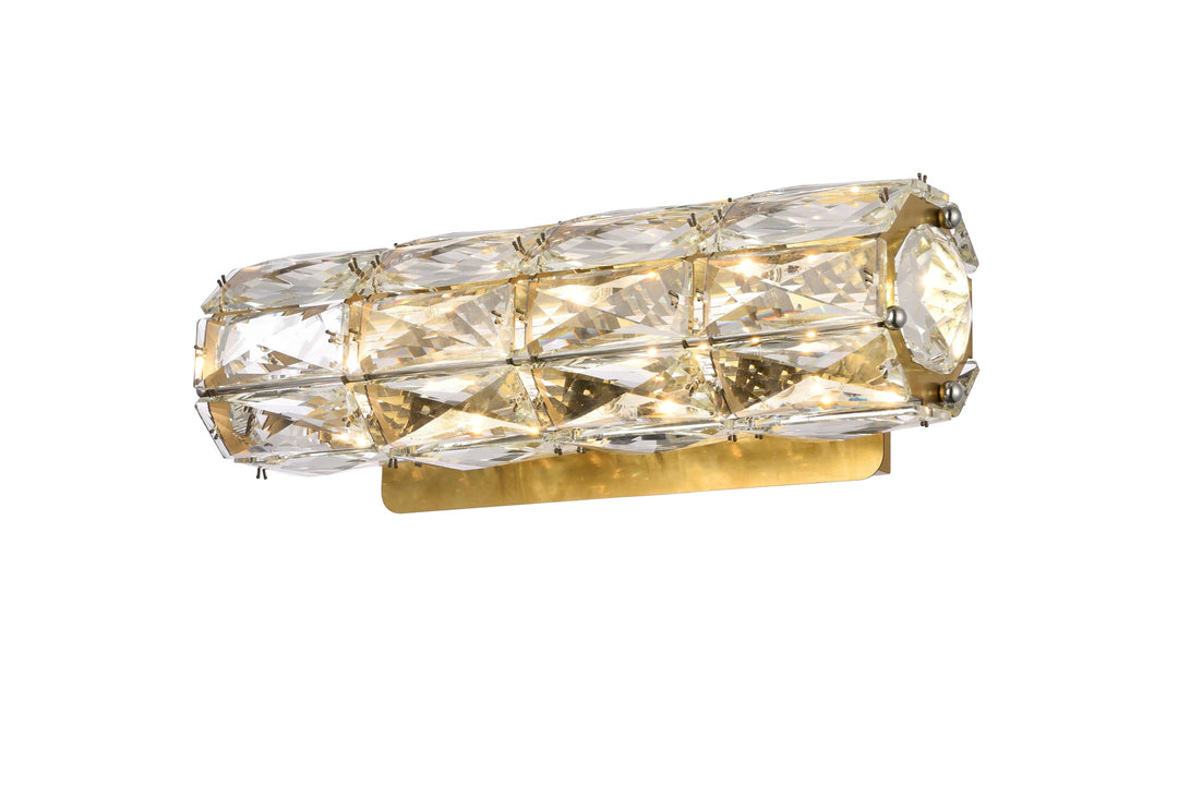 Valetta Crystal Wall Sconce by Elegant - view 3
