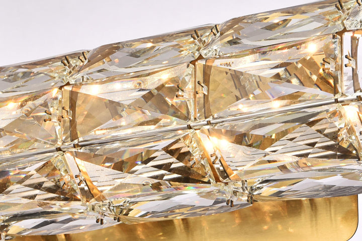 Valetta Crystal Wall Sconce by Elegant - view 4