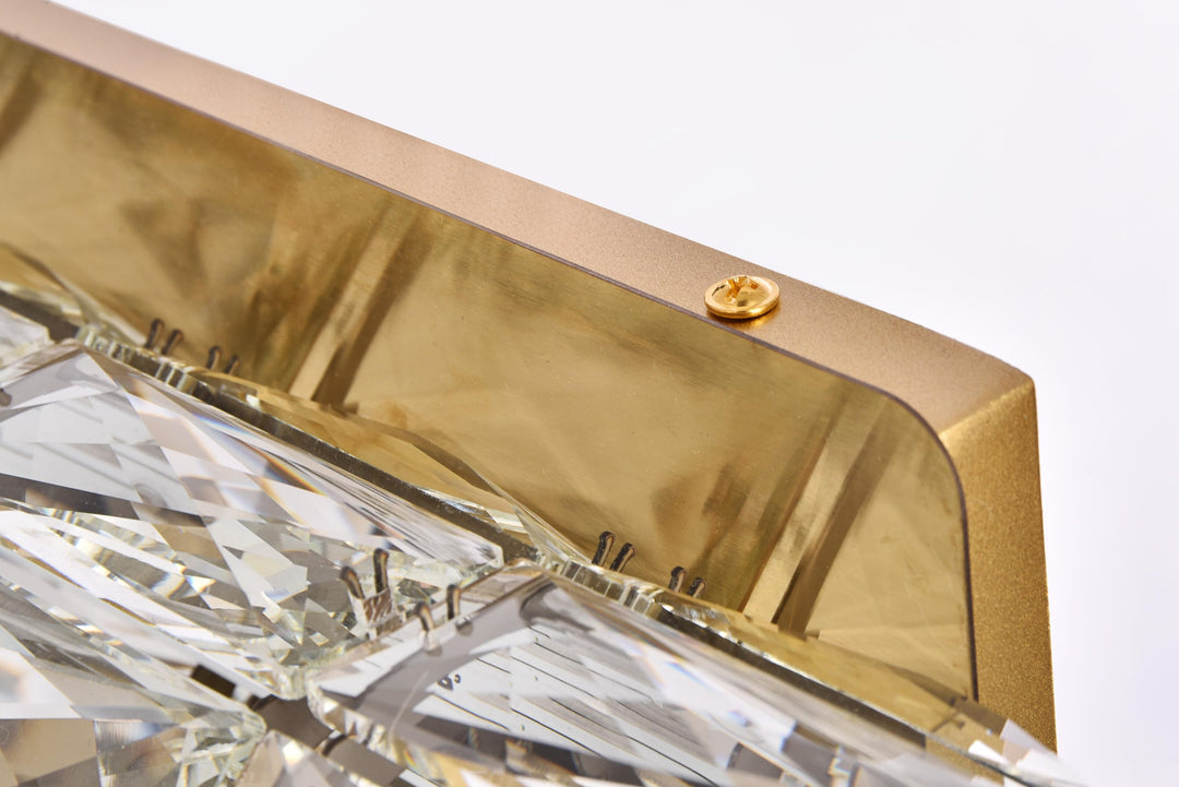 Valetta Crystal Wall Sconce by Elegant - view 5
