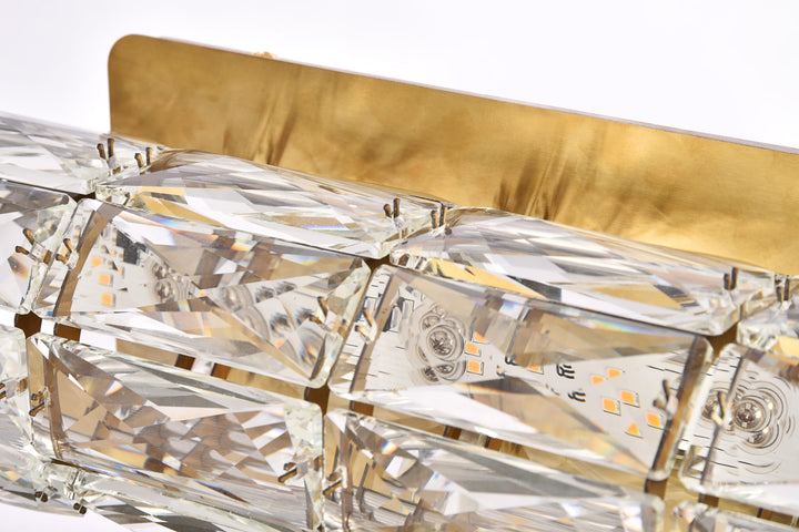 Valetta Crystal Wall Sconce by Elegant - view 6