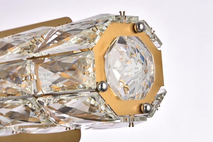 Valetta Crystal Wall Sconce by Elegant - view 7