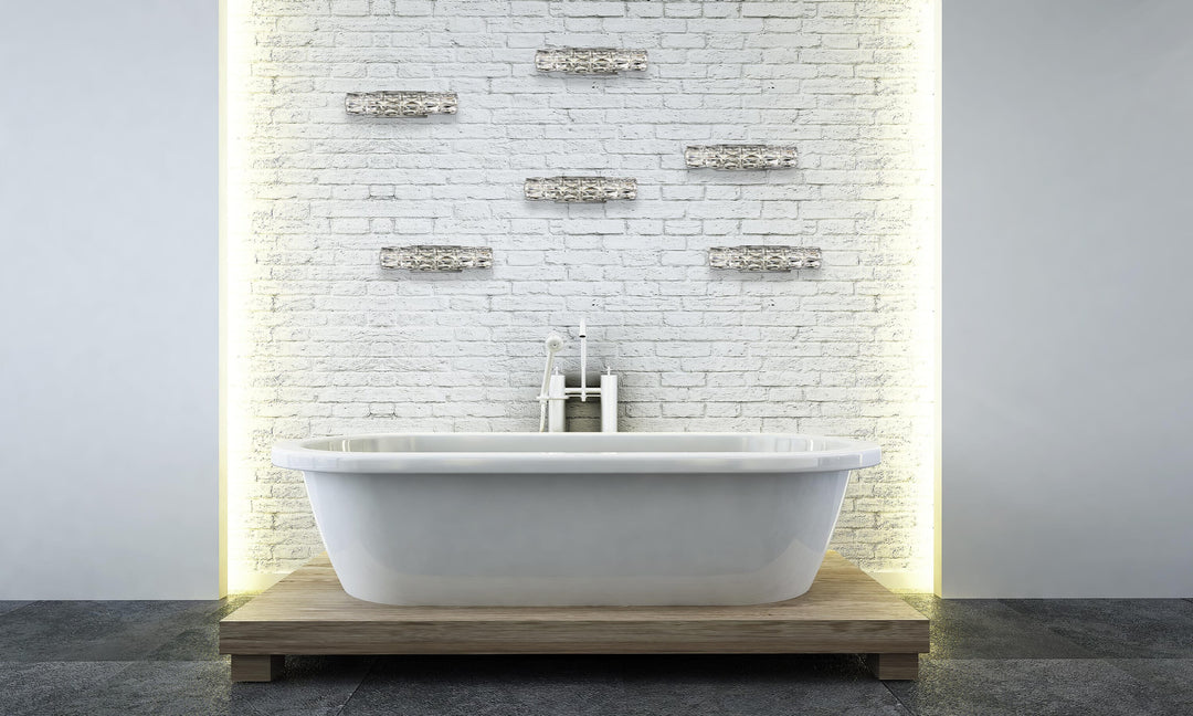 Valetta Crystal Wall Sconce by Elegant - view 25