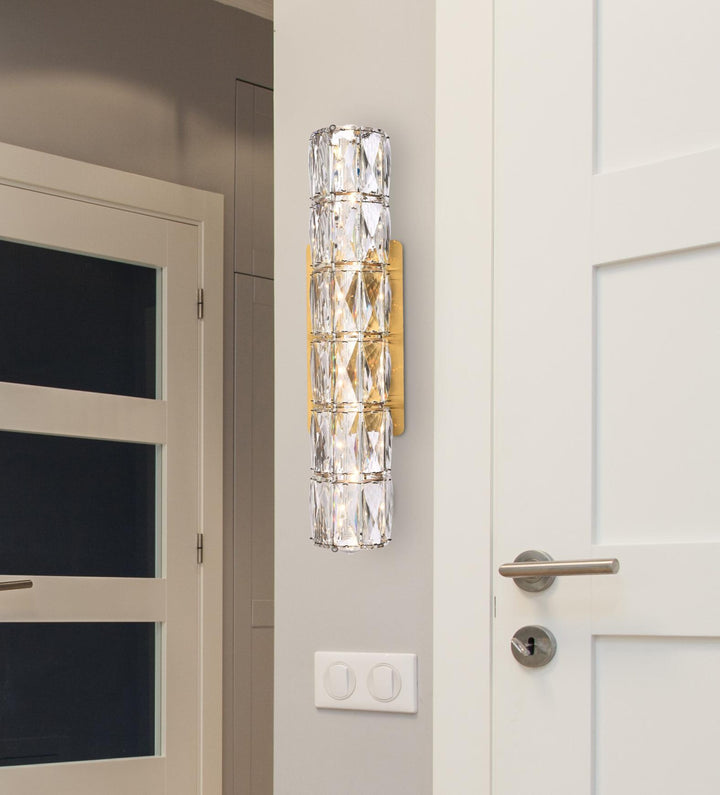 Valetta Crystal Wall Sconce by Elegant - view 17
