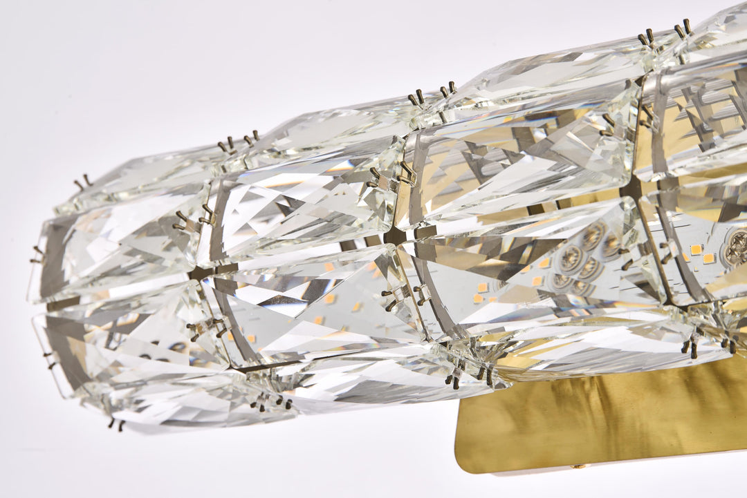 Valetta Crystal Wall Sconce by Elegant - view 21