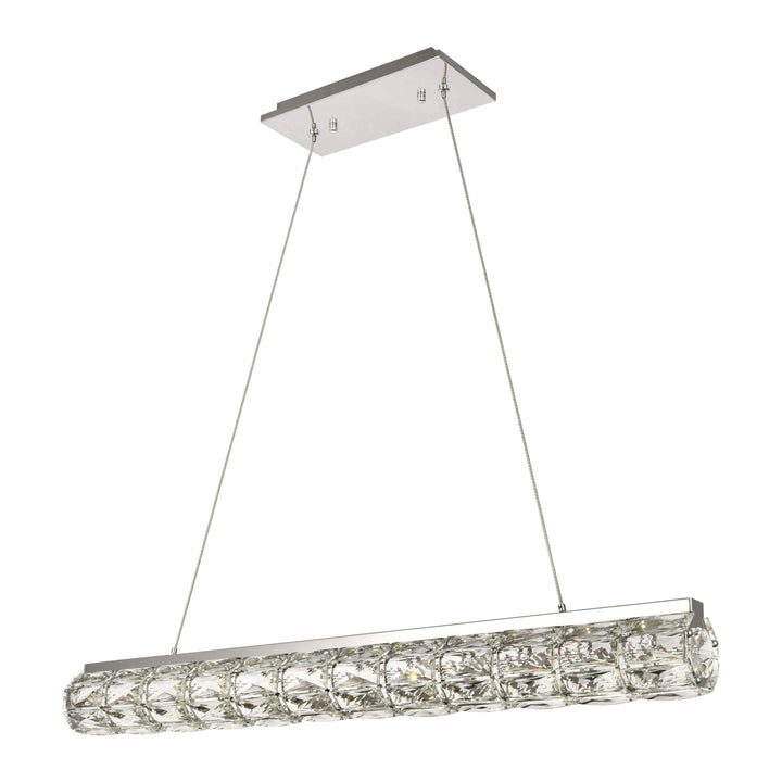 Valetta Crystal Chandelier, 36.6", by Elegant