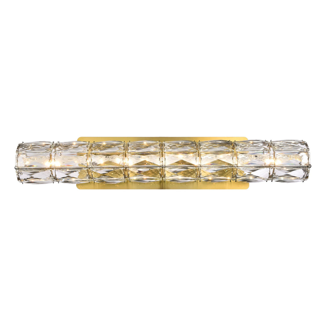 Valetta Crystal Wall Sconce in Gold by Elegant