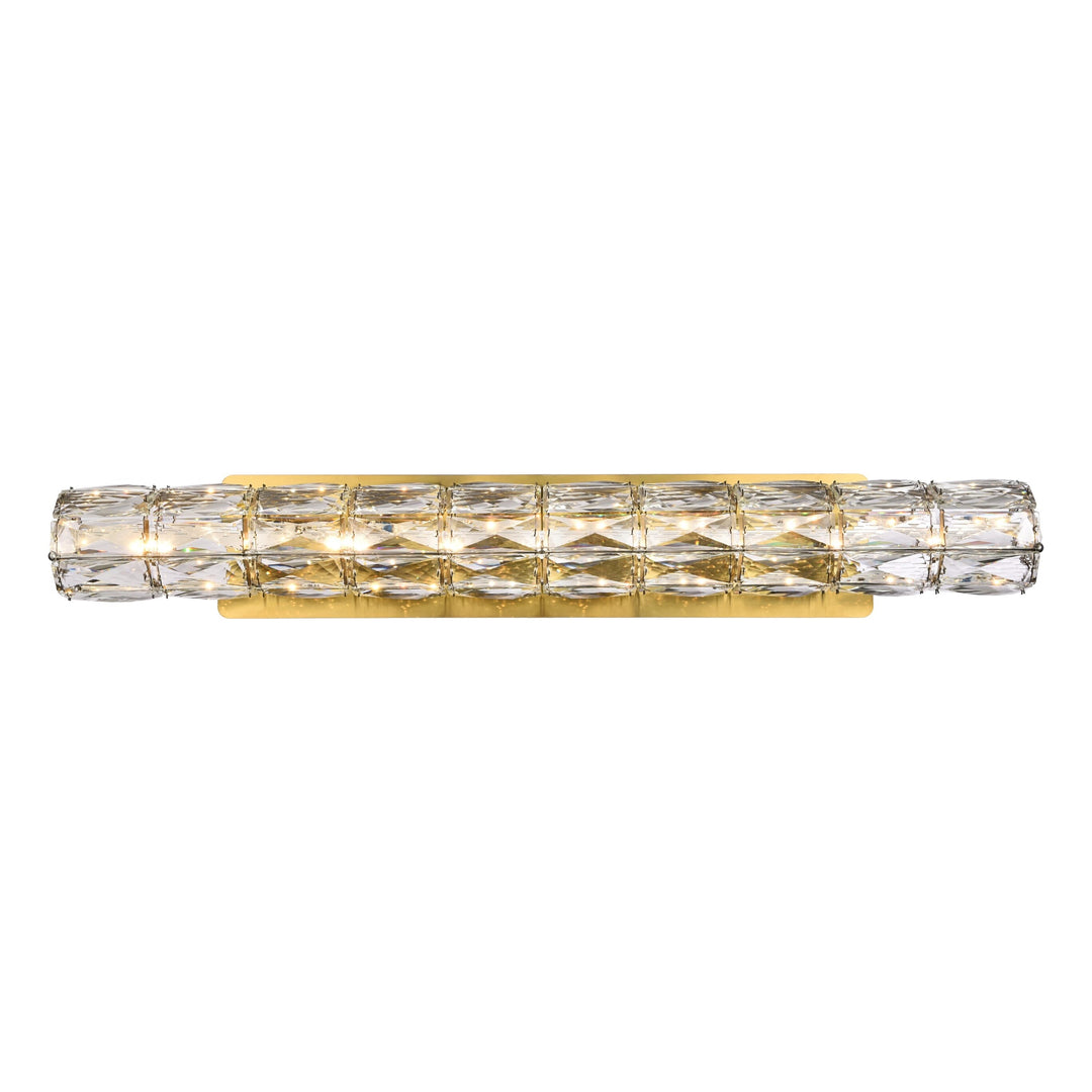 Valetta Crystal Wall Sconce in Gold by Elegant