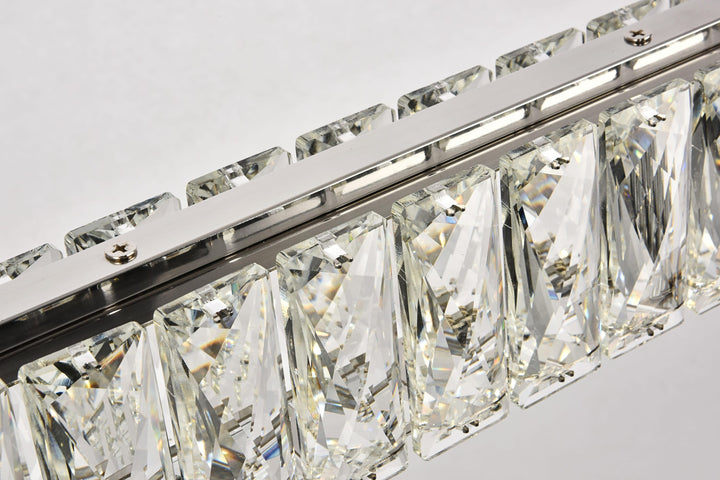 Monroe Crystal Chandelier by Elegant - view 4