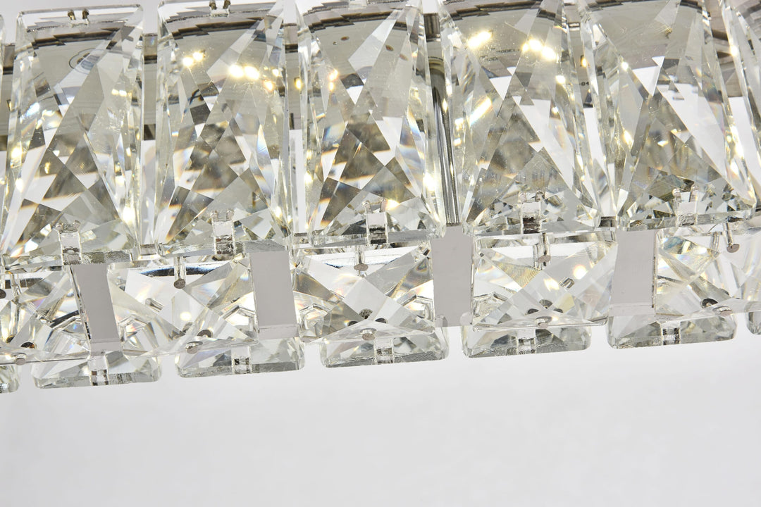 Monroe Crystal Chandelier by Elegant - view 5