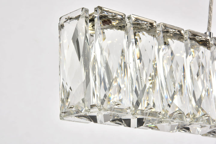 Monroe Crystal Chandelier by Elegant - view 7