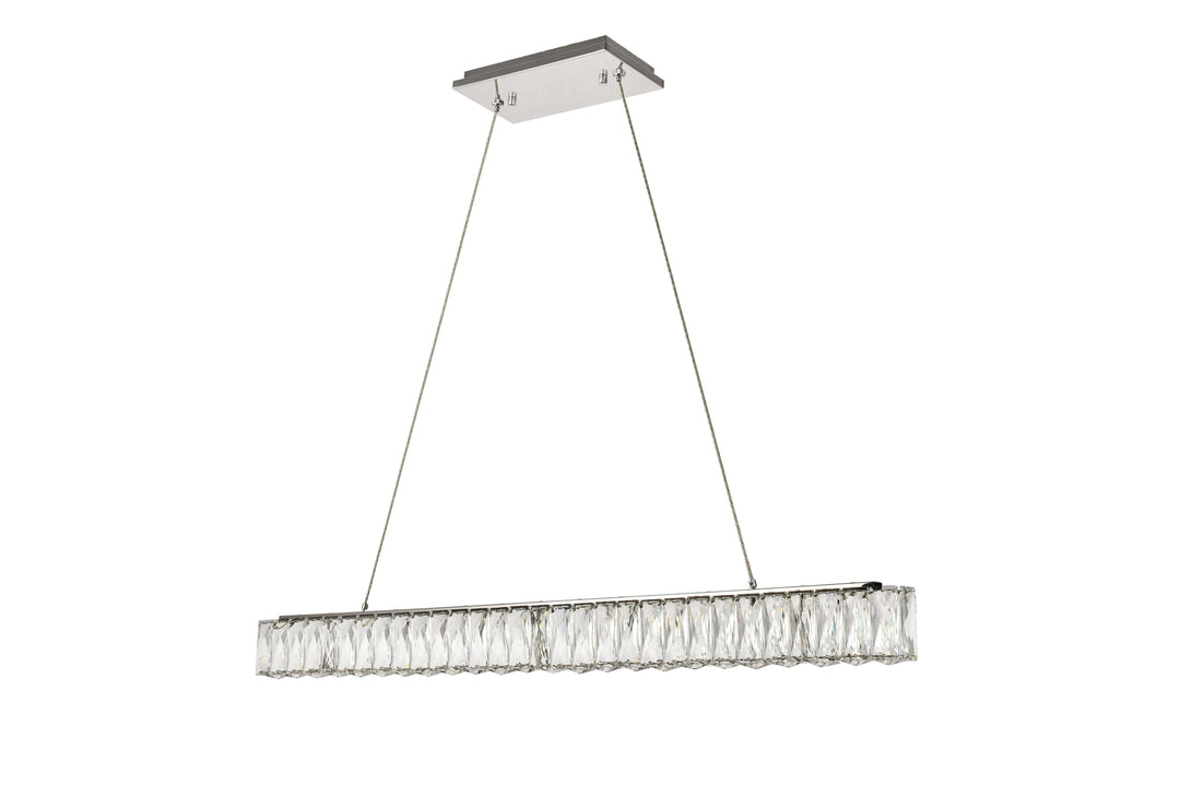 Monroe Crystal Chandelier by Elegant - view 10
