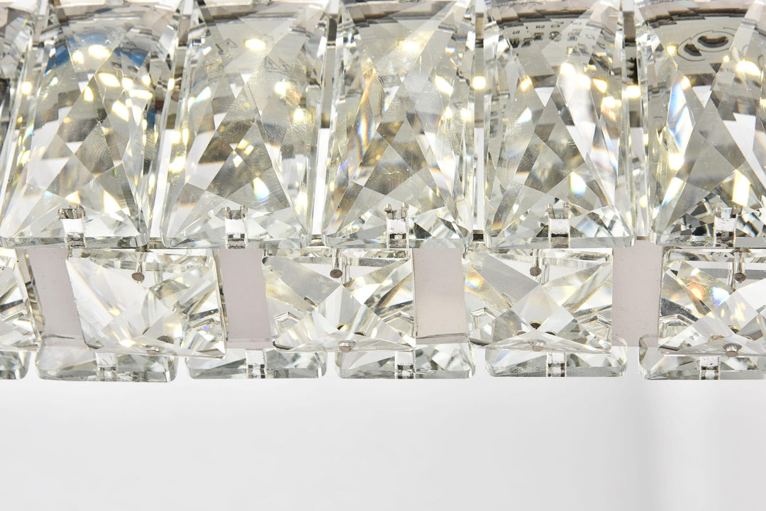 Monroe Crystal Chandelier by Elegant - view 13