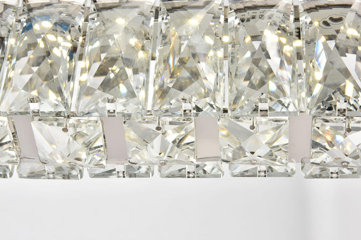 Monroe Crystal Chandelier by Elegant - view 13