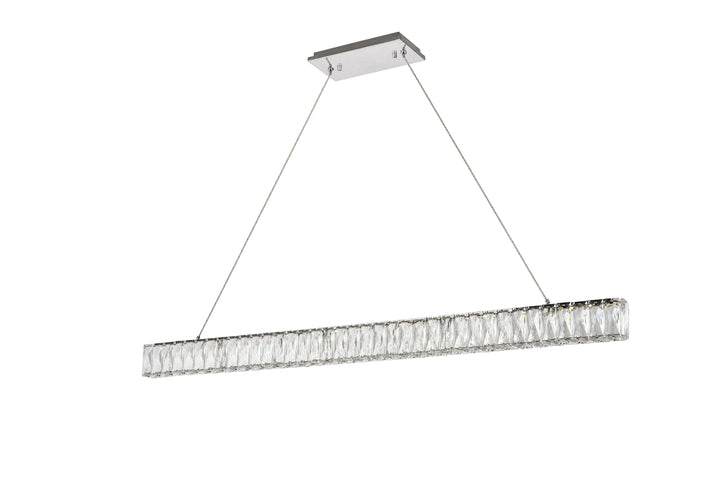 Monroe Crystal Chandelier by Elegant - view 17