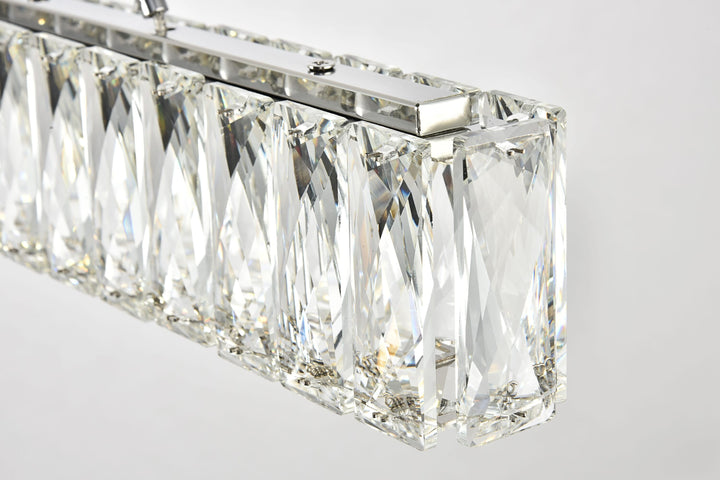 Monroe Crystal Chandelier by Elegant - view 20