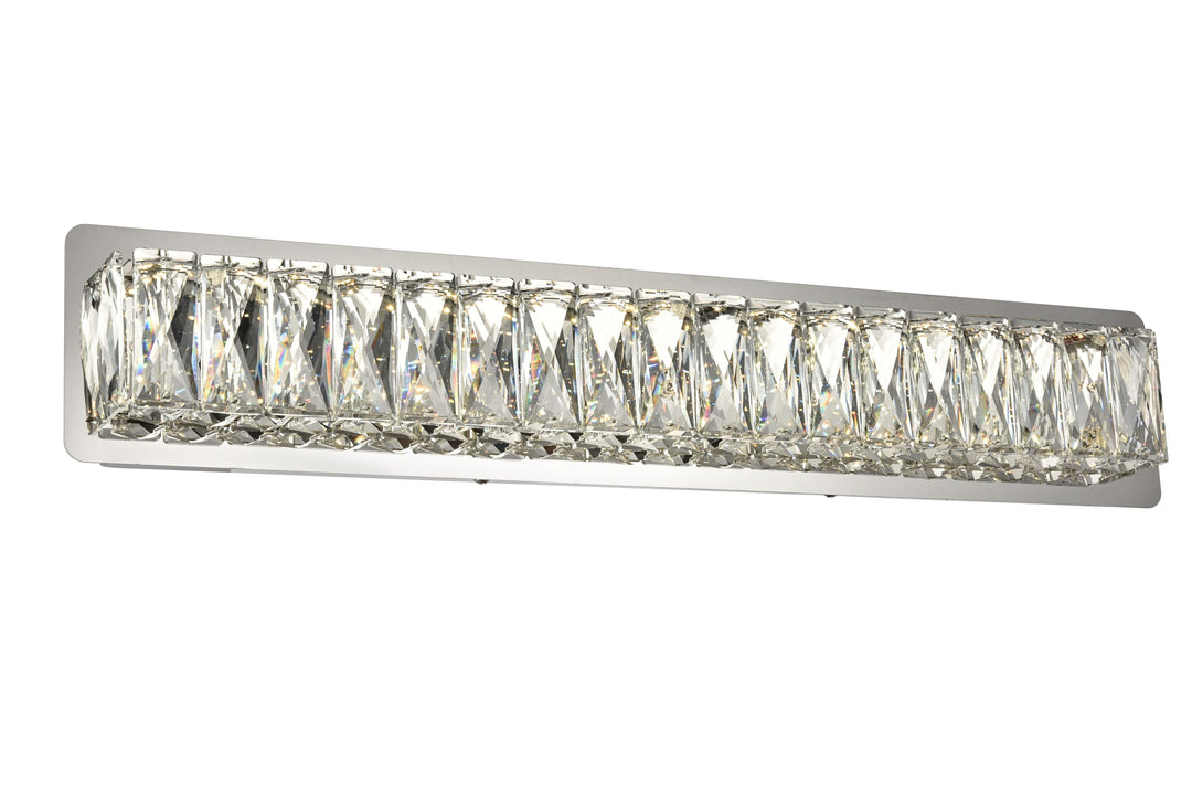 Monroe Crystal Wall Sconce by Elegant - view 3