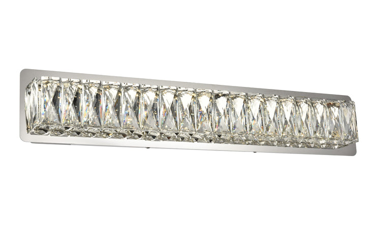 Monroe Crystal Wall Sconce by Elegant - view 3