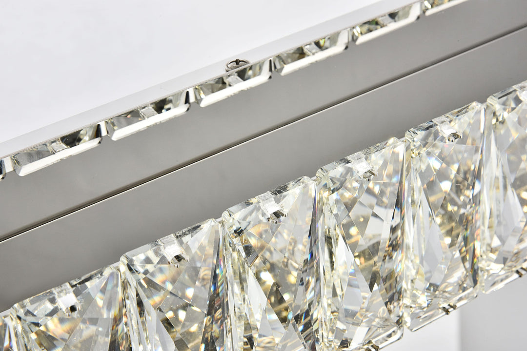 Monroe Crystal Wall Sconce by Elegant - view 4