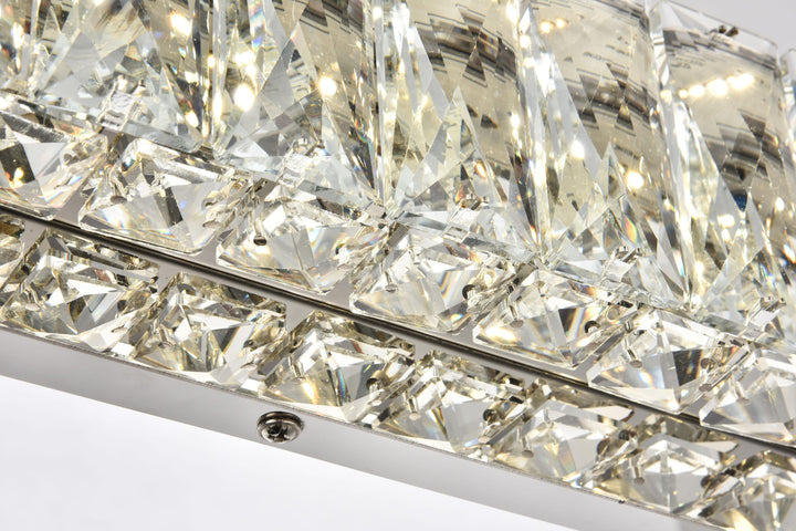 Monroe Crystal Wall Sconce by Elegant - view 5