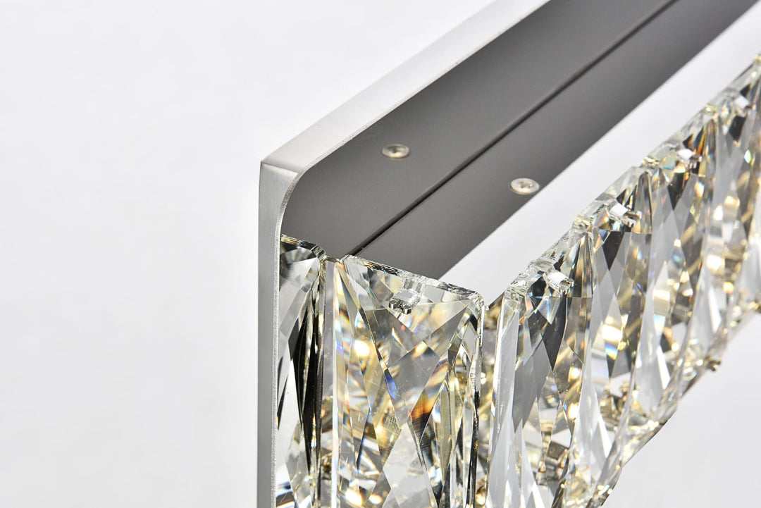 Monroe Crystal Wall Sconce by Elegant - view 7