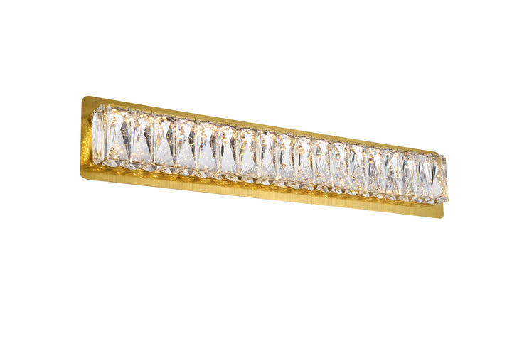 Monroe Crystal Wall Sconce by Elegant - view 10