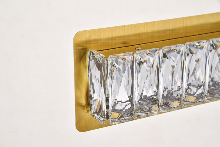 Monroe Crystal Wall Sconce by Elegant - view 11